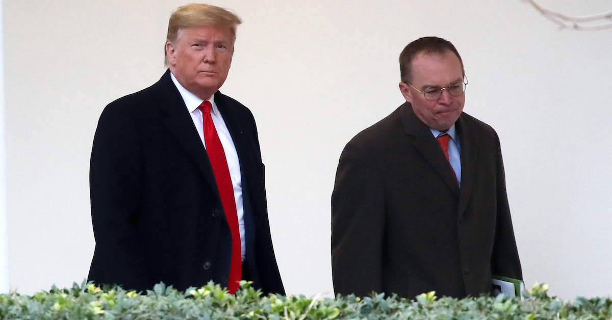 Mick Mulvaney Turns on Trump and Predicts Things Will ‘Get Worse’ After Stunning Testimony: ‘It’s Never the Crime. It’s Always the Coverup’