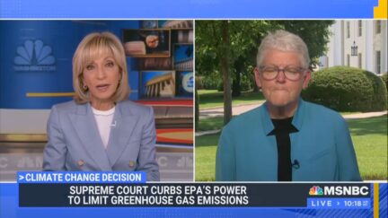 Andrea Mitchell presses Gina McCarthy on July 1