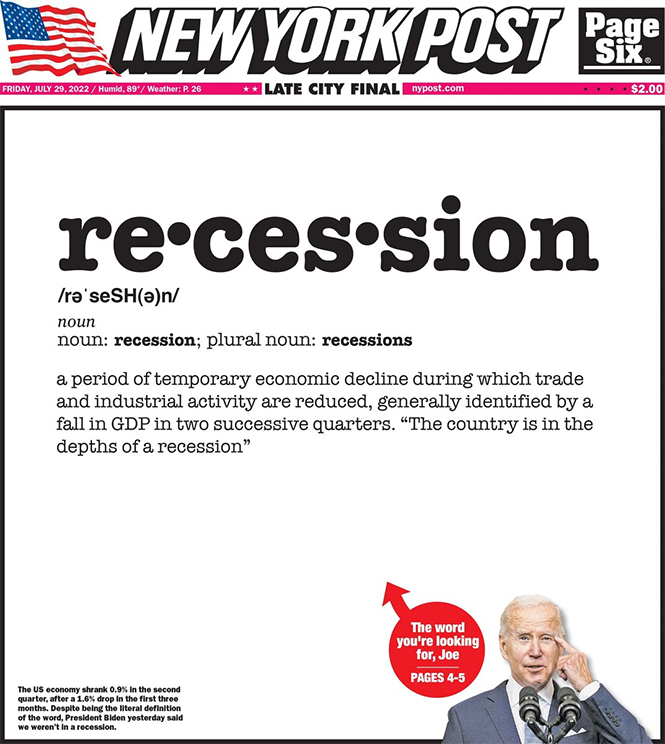 Opinion  Did We Really Dodge a Recession? - The New York Times