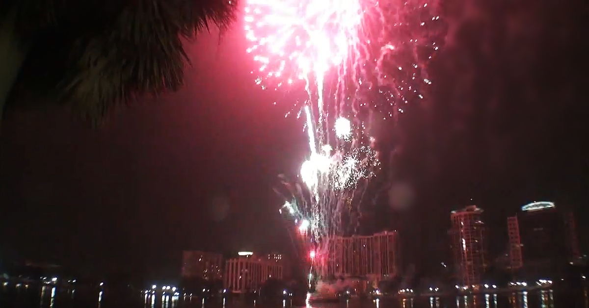 Fireworks in Orlando, Florida