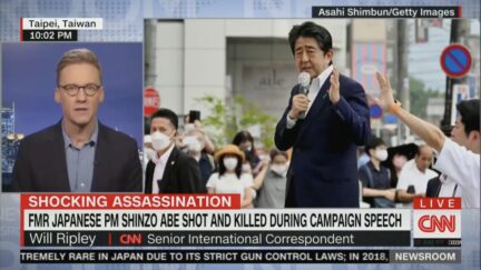 Will Ripley reporting on Shinzo Abe assassination