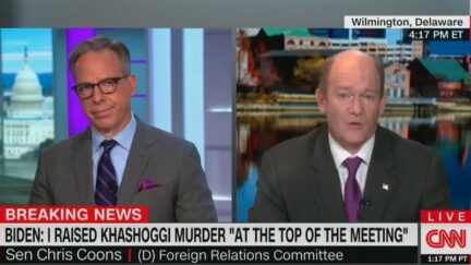 Jake Tapper and Chris Coons
