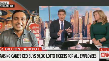 CNN's Berman Asks CEO Why Gave Workers Lotto Tix Over Cash