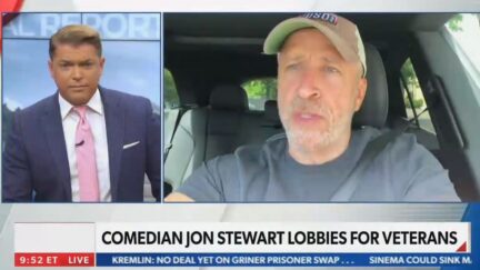 Jon Stewart on Newsmax