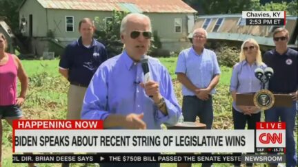 Biden Vows to Build Back, Literally, Flood-Ravaged Kentucky