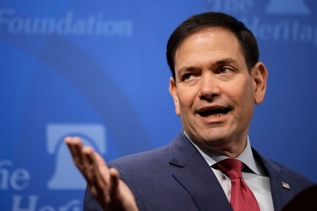 Senator Rubio Participates In Discussion On War In Ukraine And China