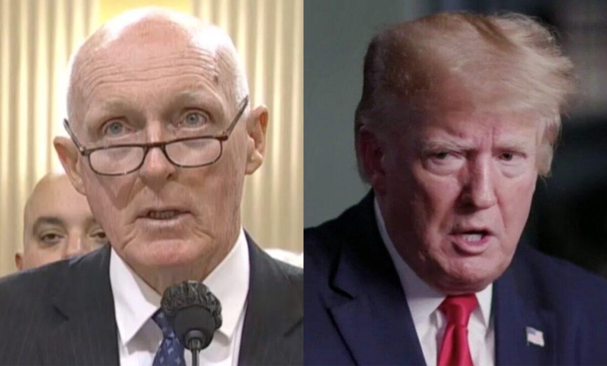 Trump and Rusty Bowers