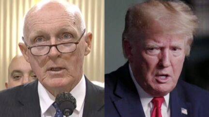 Trump and Rusty Bowers