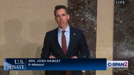 Josh Hawley votes against NATO memberships