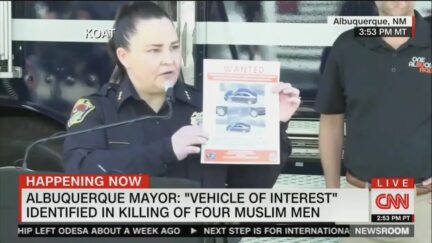 Albuquerque press conference announcing vehicle of interest in killing of 4 Muslim men