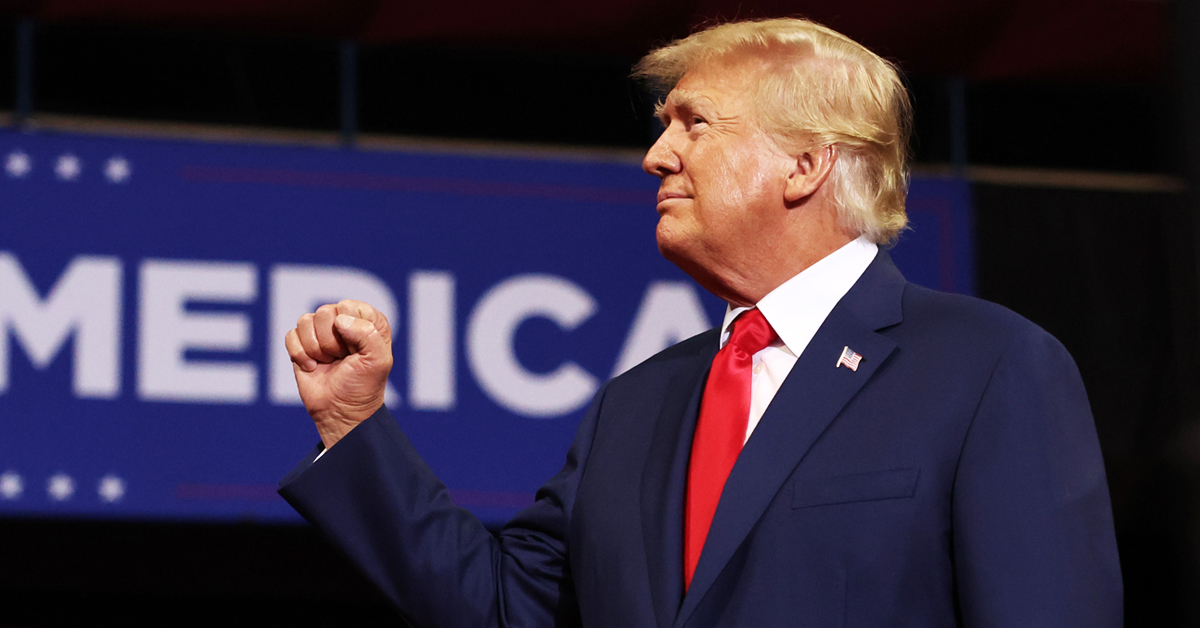 Donald Trump expresses solidarity