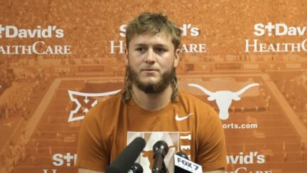 University of Texas QB Gets Car Towed by Campus Police During Blowout Win in His Debut