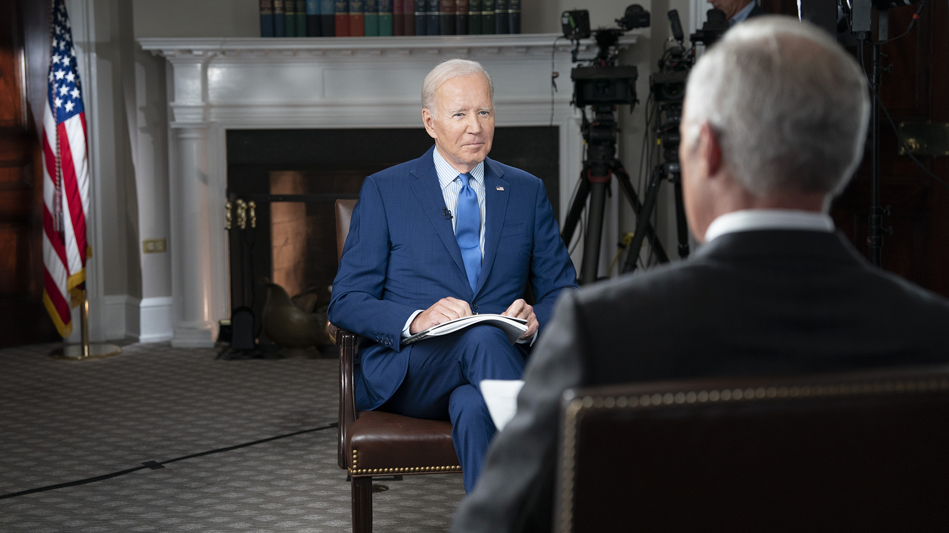 Scott Pelley interviews President Biden