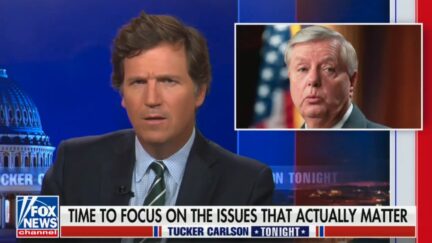 Tucker Carlson rips Lindsey Graham