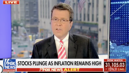 Cavuto Cuts Off Biden's 'Inflation Reduction Act’ Party for Look at 'Tanking' Stocks