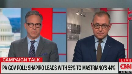 Jake Tapper slams Doug Mastriano