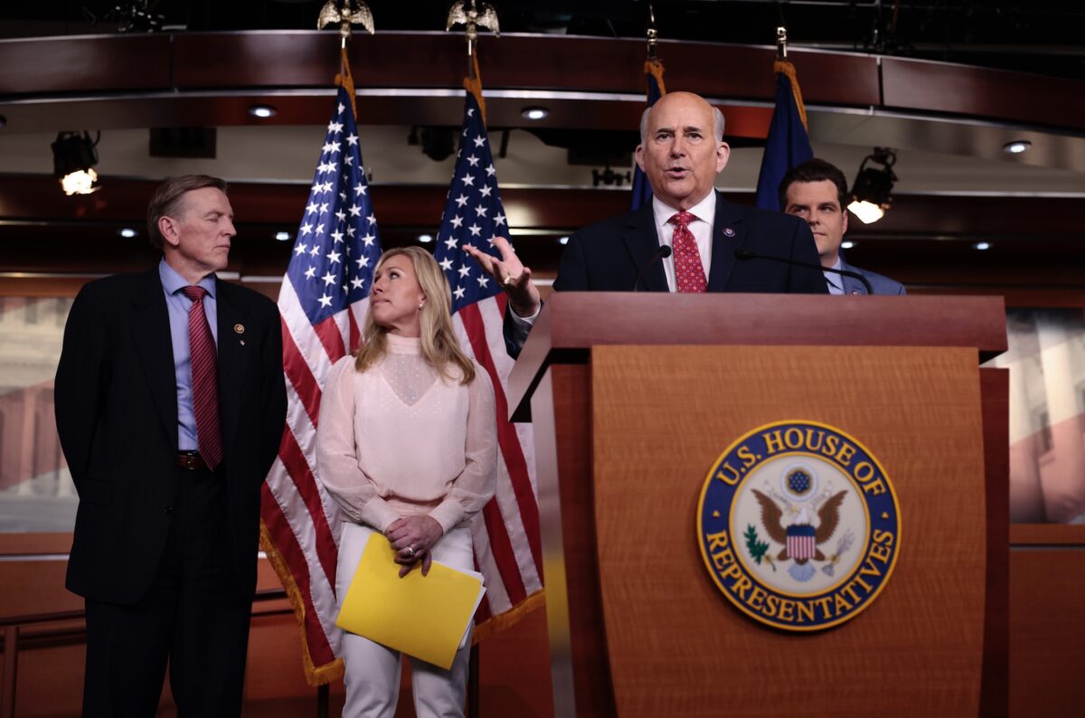 House Republicans Hold Press Conference On Treatment Of January 6 Defendants