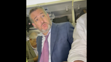 WATCH: Ted Cruz Confronted on Airplane