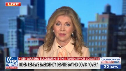 Marsha Blackburn says Joe Biden wants pandemic to keep going
