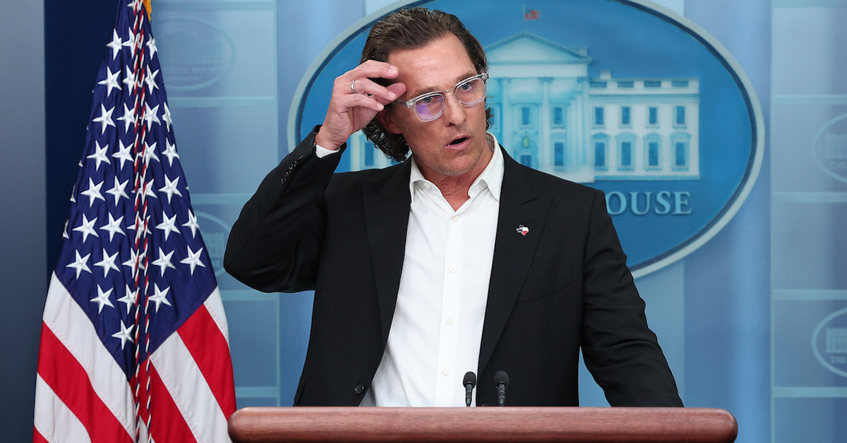 Matthew McConaughey Calls Out 'Extremists' After Pushing Gun Bill in D.C.
