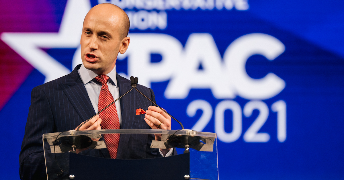 Stephen Miller-Founded Group Buys Radio Ads in Georgia Accusing Biden of Racism Against White People (mediaite.com)