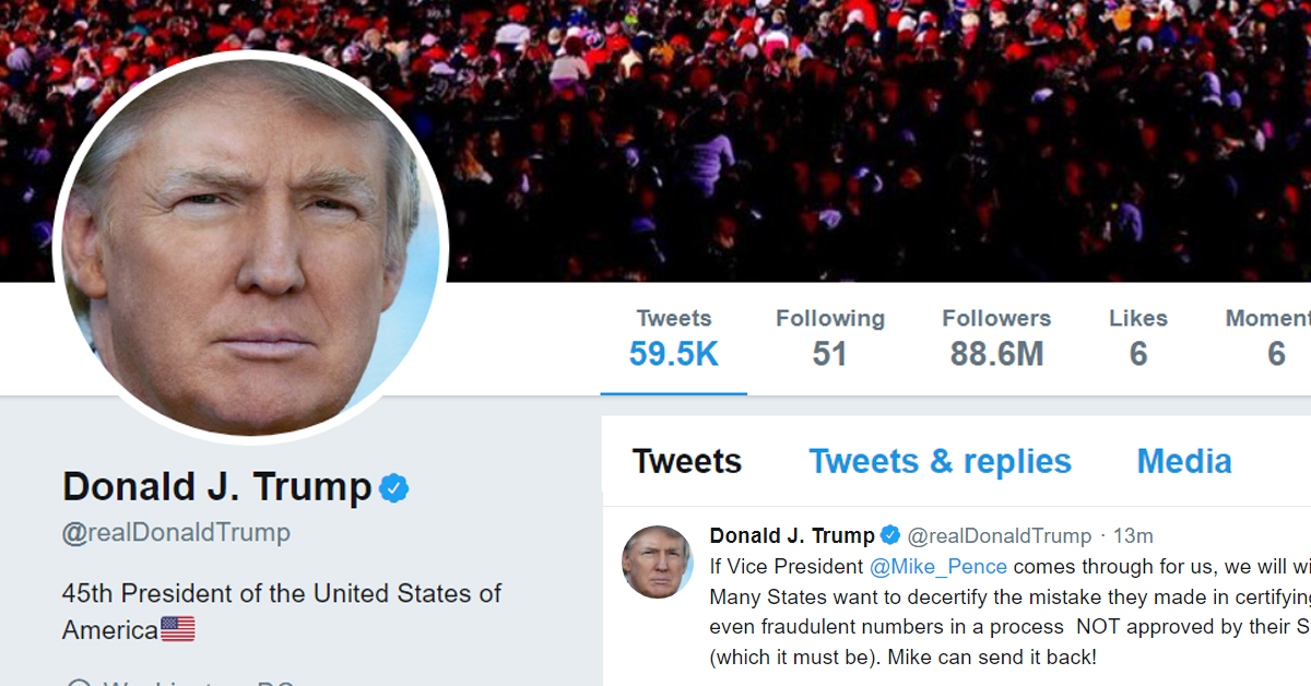 HE’S BA-AACK: Trump’s Twitter Account Active for First Time Since January 2021, Reinstated Just Minutes After Musk Announced ‘The People Have Spoken’