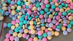 Rainbow fentanyl pills