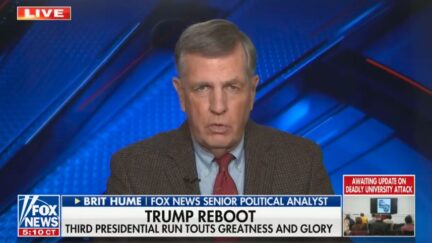 Brit Hume says Trump may have blundered