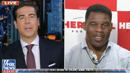Herschel Walker Says Voters Are Turning on Raphael Warnock Over 'What He's Done to His Ex-Wife'