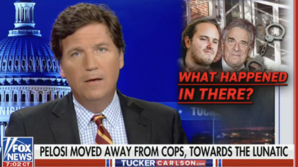 Tucker Carlson Says NBC News 'Jeffrey Epsteined' its Own Paul Pelosi Reporting Because it Was 'True'