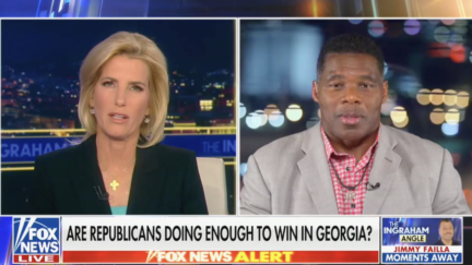 Herschel Walker is Vague When Asked Why Trump Isn't Rallying for Him: 'He's Been Doing Other Things for Me'
