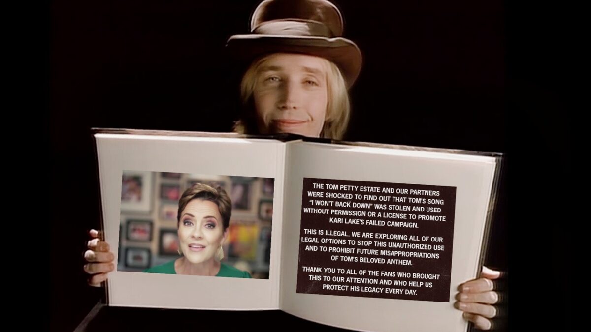 Tom Petty Estate Torches Kari Lake For 'Stealing' Hit Song To Promote 'FAILED CAMPAIGN'