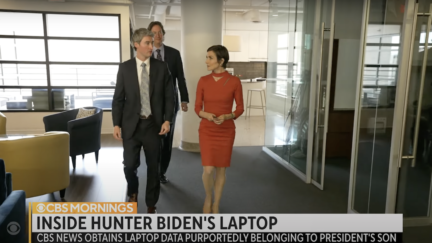 CBS News Confounds Conservative Twitter with 'Years Late' Report Authenticating Hunter Biden laptop