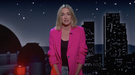 Jimmy Kimmel Brings Out Wife for Midterms Plea to Audience