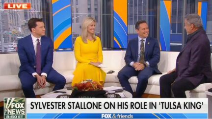 Sylvester Stallone Claims He's a Fox & Friends Fan, Watches Every Morning 'Without Fail'