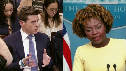 CNN's Mattingley Asks KJP Point-Blank Does Biden Agree Trump 'Is Unfit To Hold Any Office In This Country