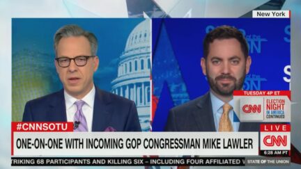 Jake Tapper and Mike Lawler