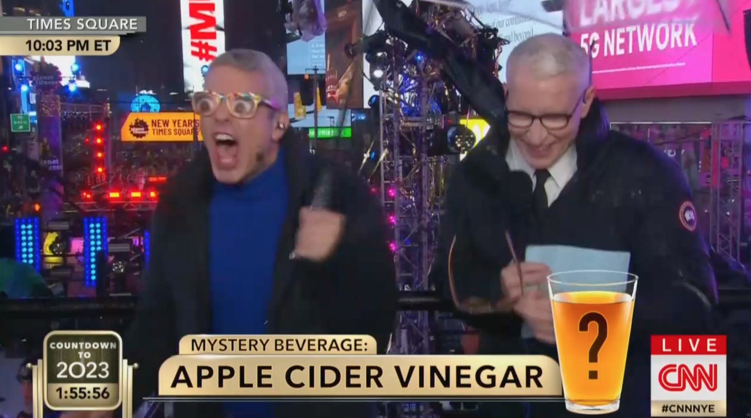 Andy Cohen Revolts Against CNN's New Years Eve Prohibition