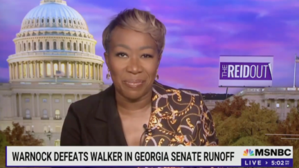 Joy Reid Says Georgia Made 'History' by Electing a Black Man to a Full Senate Term and Rejecting Herschel Walker