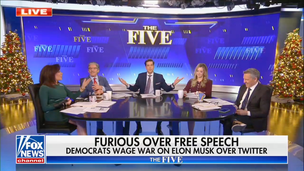 'The Five' on Dec. 2