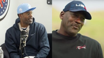 Stephen Jackson Michael Jordan