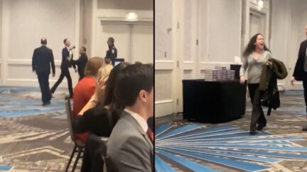 WATCH: Pro-Abortion Protesters Crash Pregnancy Crisis Center Event