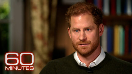 Prince Harry on 60 Minutes with Anderson Cooper