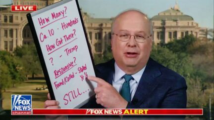 Biden Gets Assist On Fox News As Karl Rove Busts Out White Board To Explain Why Trump's Classified Docs Issue Is Worse