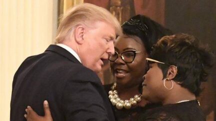Trump Announces Diamond of 'Diamond and Silk' Has Died: 'Her Big and Precious HEART Just Plain Gave Out'