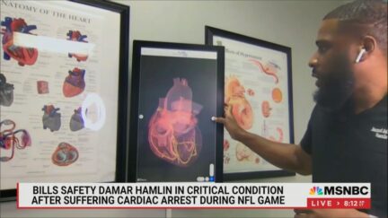 Cardiologist explains cardiac arrest on MSNBC