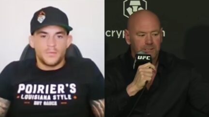 Dustin Poirier Dana White