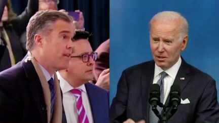WATCH NBC's Peter Alexander Cuts In After Classified Docs Exchange To Ask President Biden 'How Is the First Lady'