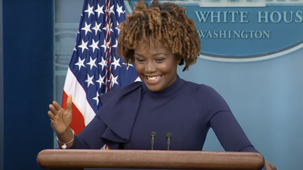 White House Press Room Breaks Out In Laughter At George Santos