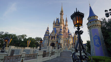 Cinderella Castle at Walt Disney World in Orlando, Florida